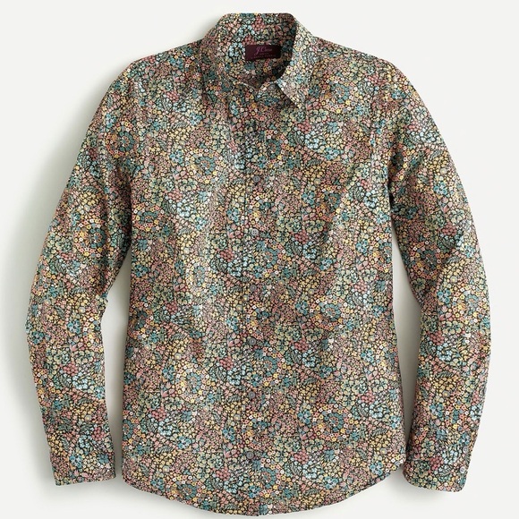 J. Crew Tops - J. Crew Perfect shirt in Liberty® Little Marquess print - 2